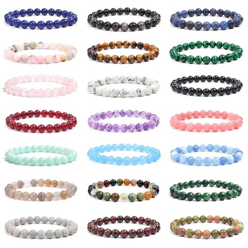 Naturstein perlen armband - perlen,