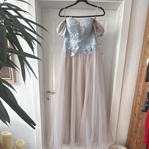 Damen abendkleid lang m - abendkleid,