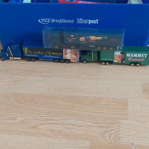 Werbetruck modell lkw bier - 3x,