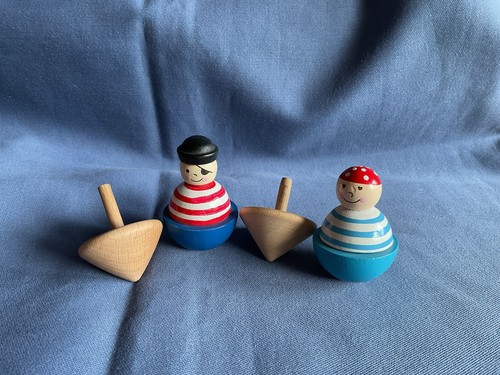 Figuren kreisel aus holz - 4,