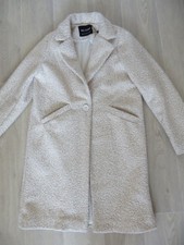 Big Dart Kaban 9121 Mantel Damen Größe: 36 Beige, Plüsch neu