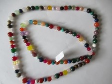 Mehrfarbige Edelstein  Kette