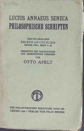 Seneca philosophische - seneca,