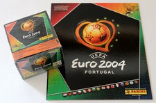 Panini EM EC Euro 2004 04 – 1 x SEALED BOX DISPLAY 50 TÜTEN PACKETS + ALBUM