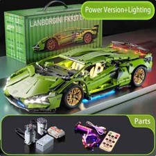 MOC Technische Auto Roadster Kompatible Bausteine Ziegel Fernbedienung Geschenke