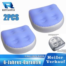 Aufblasbare Sitzerhöhung weiches Spa Sitzkissen Badewannenkissen Rutschfester
