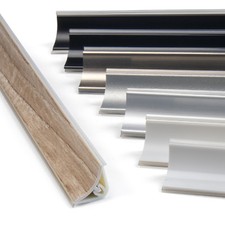 150 - 300cm Abschlußleisten Leisten für Arbeitsplatte moderne Dekore