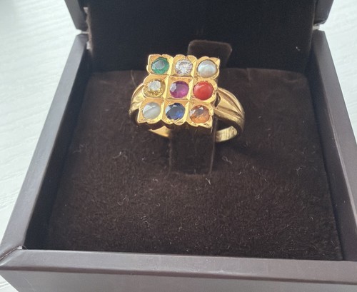 Antique navaratna ring - antique,