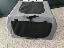 Trixie Soft Kennel Easy 71 × 49 × 51 cm grau Tragegriff Metallrahmen mit Matte
