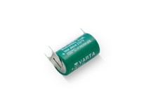 Varta CR1/2AA Lithium Batterie 3V mit Print Lötfahne 1/2AA 3er Print