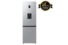 Samsung RL34C652CSAEG, Kühl-/Gefrierkombination, 185 cm, 341 l, Edelstahl Look