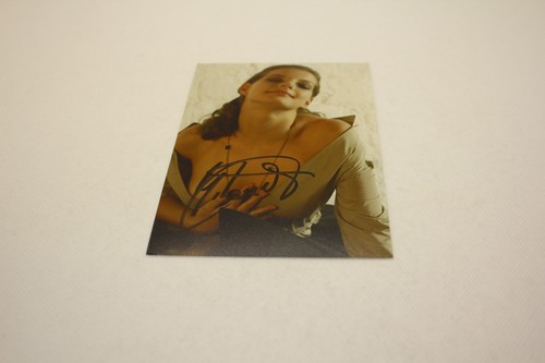 Yvonne catterfeld signed foto - yvonne,