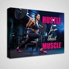 Bild auf Leinwand - Fitness -