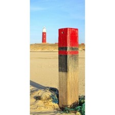 Textilposter Renesse Strand