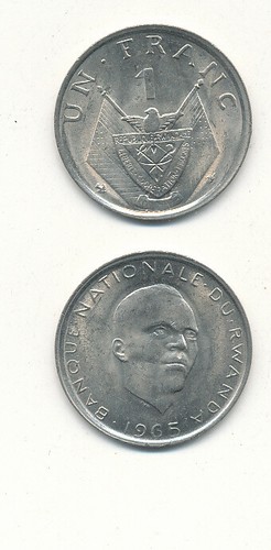 Rwanda ruanda 1 franc - 1,