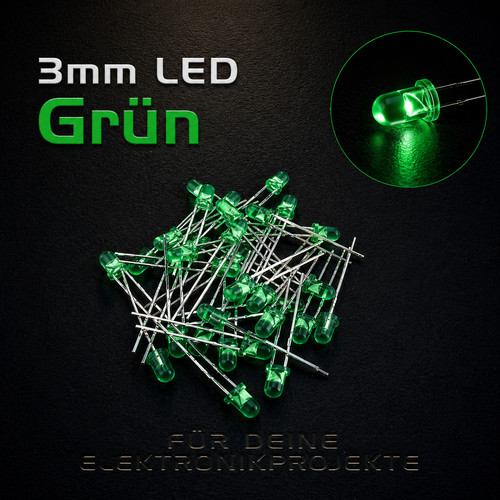 3mm led farbiges gehäuse - led,