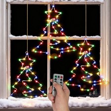 LED Fensterdeko Weihnachten