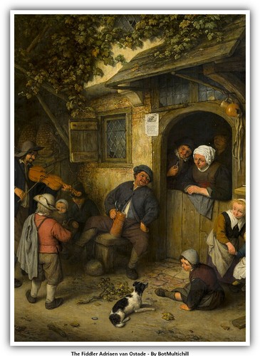 The fiddler adriaen - fiddler, van
