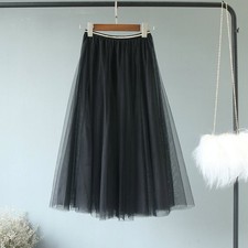 Damen Langrock Tutu Tüllrock