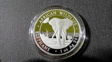 1oz Silber Somalia Elefant 2025