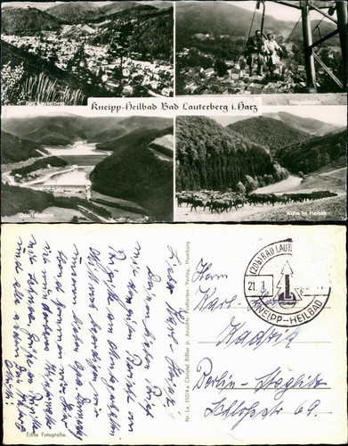 Ansichtskarte bad lauterberg - bad,