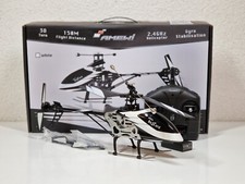 Amewi Buzzard V2 Rc Hubschrauber Helikopter Heli RTF-Version Weiß 2.4Ghz 25317