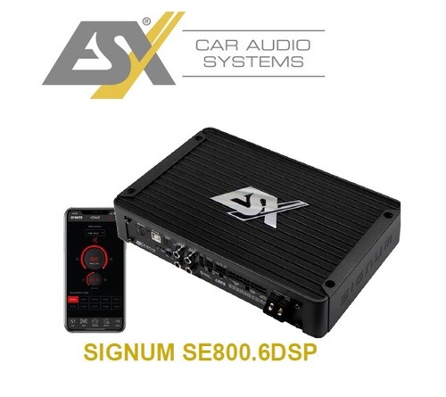 Esx se800 6dsp kanal - esx, 6-kanal