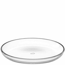 Leonardo Teller CUCINA 4er Set Salatteller Desserteller Speiseteller Glas 18 cm