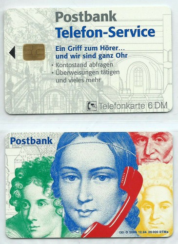 2889 postbank - o, 12.94