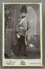 Vintage Cabinet Foto Soldat