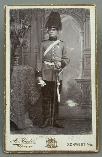 Vintage cabinet foto soldat - cabinet,