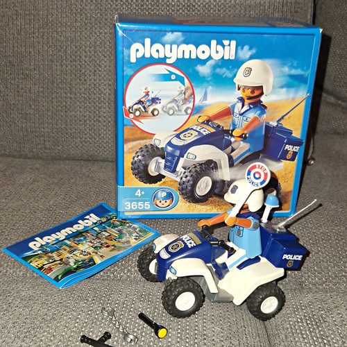 Playmobil polizei quad atv - playmobil, set