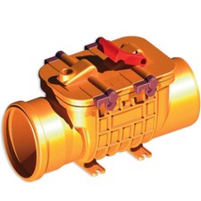 RÜCKSTAUKLAPPE Ø 100-110