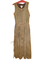 Country line -  braun Leder - Landhaus Kleid Trachtenkleid Gr. 36  Dirndl