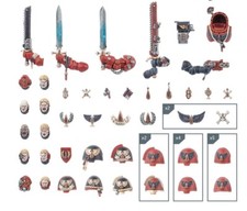 Warhammer 40k - Blood Angels Schulternpanzer / Upgrade Sprue x1