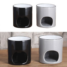 2x Duftlampe Raumduft Dolomit Ø9x9,5 Teelicht Aromalampe Teelichtlampe Keramik