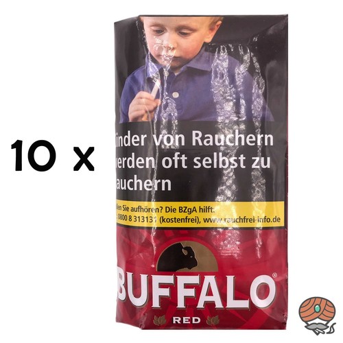 Buffalo red feinschnitt - red,