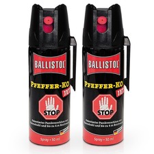2x Ballistol Pfeffer KO JET 50