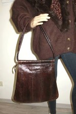 Eidechsenleder Beuteltasche