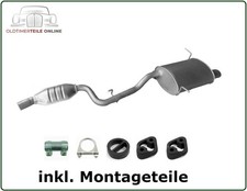 Mittel + Endschalldämpfer BMW