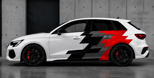 Audi fahrzeug folierung racing - fahrzeug,