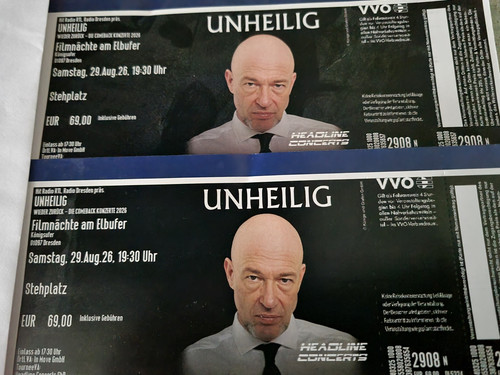 Unheilig konzertkarten - unheilig,
