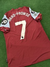Matchworn Ward - Prowse Westham Premier League Trikot ManU Match