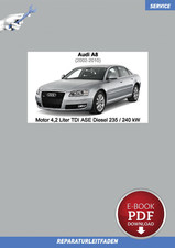 PDF Ebook Audi A8 (2002-2010) Reparaturleitfaden Motor 4,2 Liter TDI Diesel 2...