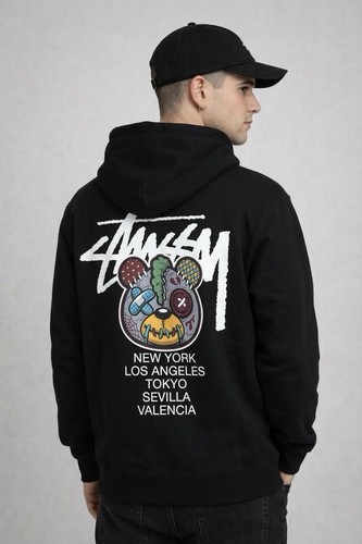 Stüssy bear graphic - stüssy,