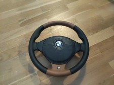 Bmw E38 E39 E36 M-Technik Sportlenkrad Neu Bezogen Schwarz Braun