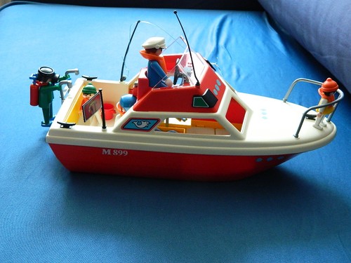 Playmobil 3498 motorboot - playmobil,