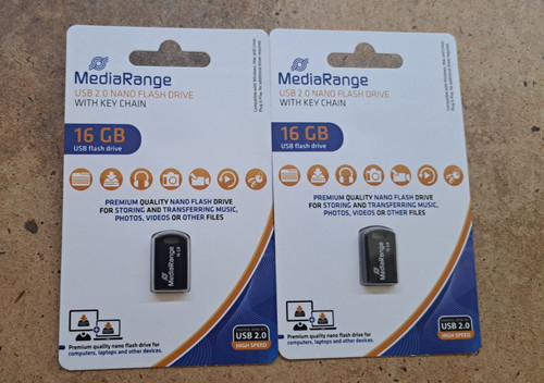 Mediarange usb stick 16gb - 2,