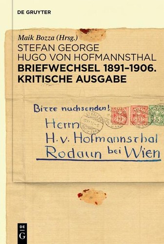 Briefwechsel 1891 1906 - briefwechsel, 1891-1906