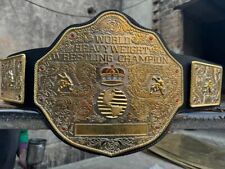 Big Gold Heavyweight Championship belt Wrestling title adult compatible wcw 6mm